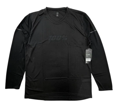Camiseta deportiva de bicicleta de montaña Ridecamp 100 % para hombre talla XL manga larga negra carbón MTB Foto 1 de 4