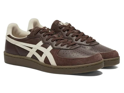 Asics Onitsuka Tiger GSM 1183A353 200 DARK BROWN/CREAM Men's Women's Sneakers - Image 1 of 4
