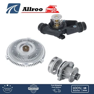 For BMW E46 3 Series 325Ci 325Xi 325i 330Ci Water Pump Fan Clutch Thermostat Kit - Bild 1 von 13
