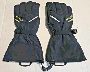 Erwachsene 2XL Klim Klima schwarz Nylon Polyester Gore-Tex Winter Schneemobil Handschuhe - Bild 1 von 9