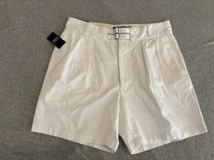 Polo Ralph Lauren White Lighthouse Relaxed Fit Chino Shorts Size 36 NWT $168 - Picture 1 of 7