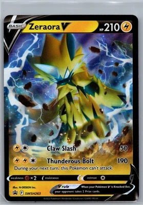Zeraora V SWSH263 | Sword & Shield Promo Cards | Promo | NM-Mint - Image 1 of 2