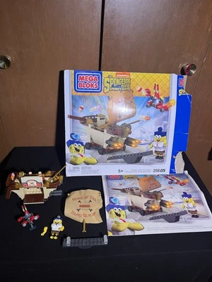 The SpongeBob Movie Sponge out of Water Mega Bloks Burgermobile Showdown 2015 - Image 1 of 4