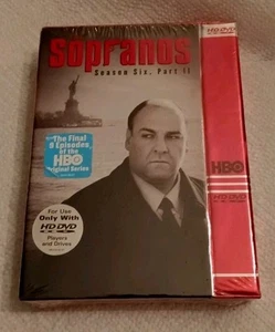 The Sopranos - Season Six 6, Part 2 (HD-DVD) (NOT DVD) Brand New & Sealed RARE - Picture 1 of 5