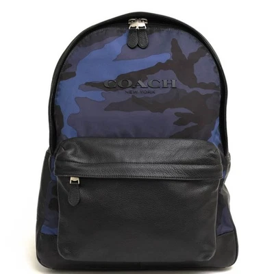 Import duty included  COACH Backpack F71755 Campus Nylon Black  Classic School B - Image 1 of 4