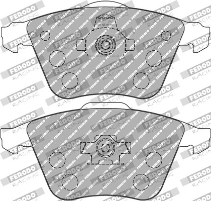 FERODO RACING FDS1706 Bremsbelagsatz, Scheibenbremse für CADILLAC,CHEVROLET,FORD - Bild 1 von 1