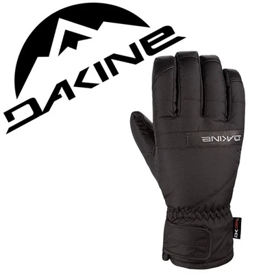 Dakine 男式 Nova 短滑雪板手套中号黑色 — 第 1/4 张图片