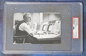 Eugene Gene Kranz Apollo 13 PSA/DNA Autographed Signed  Photo 🚀 - Picture 1 of 2