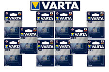 10 Stück Varta CR2 Lithium Photo Batterie 1er Blister 920mAh 3V Foto 6206 CR