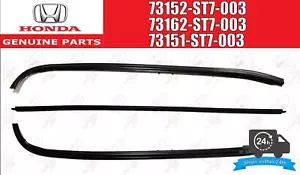 Honda Genuine Integra DC1 DC2 Front Windshield Molding RH & LH & Upper Set OEM - Picture 1 of 15