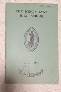 The King's Lynn High School Magazin Juli 1968 Nr. 42 - Bild 1 von 8