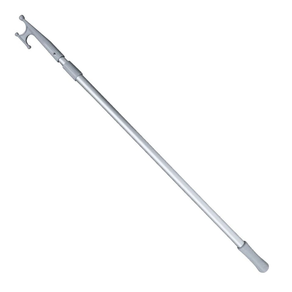 Sawesto Bootshaken "Dreizack" Teleskop aus eloxiertem Aluminium 120-205 cm