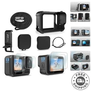 All-in-One Protective Kit for HERO 13: Silicone Case, Screen Protectors, Caps - Picture 1 of 9