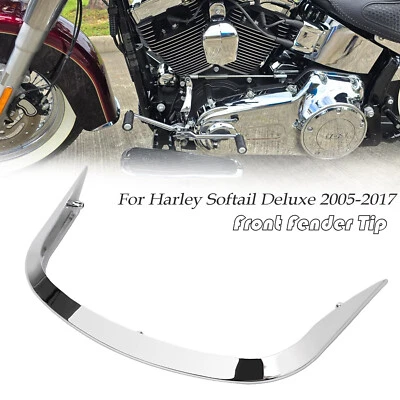 For Harley Davidson Softail Deluxe Lower Front Fender Tip Trim Front 59360-05A - Image 1 of 4