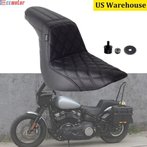 2-Up LS Gel Pad Seat For Harley Low Rider ST FXLRST S FXLRS FXLR FLSB 2018-2024 - Picture 1 of 11
