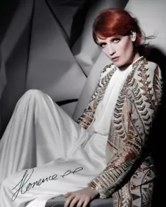 Florence Welch Autograph Signed Photo Print - Picture 1 of 1