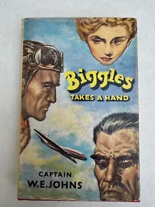Biggles Takes A Hand WE Johns Hardback 1963 First Edition Hodder & Stoughton - Picture 1 of 7