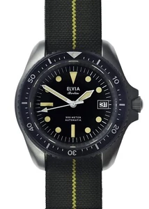 ELVIA Automatic Military Divers Watch - Sapphire Crystal and 25 Jewel Automatic - Picture 1 of 9