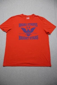 Under Armour Shirt Adult Mens Large Red American Flag Broad Strpes Bright Stars - Picture 1 of 8