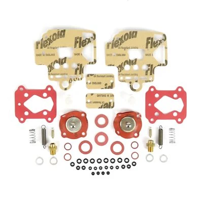 ORIGINAL Dellorto 2 x DHLA45 carb. service overhaul kit Lotus Alfa DHLASK.170 — 第 1/2 张图片