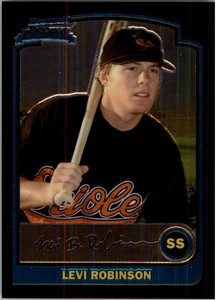2003 Bowman Chrome Baseball #299 Levi Robinson RC