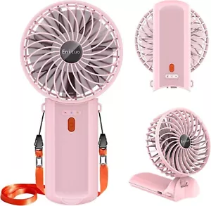 Portable Fan Handheld Fan, Mini Hand Held Fan, 6-15H Cooling Small Personal Fan - Picture 1 of 6