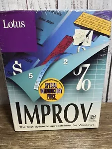 Foglio di calcolo Lotus Improv per Microsoft Windows - 2.0 - NUOVO in scatola sigillata - Foto 1 di 2