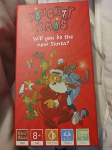 Naughty Xmas, Family Card Game Will You be The New Santa? Family Game Christmas - Picture 1 of 2