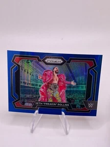 2024 WWE - Prizm - Azul /199 - #9 Seth "Freakin" Rollins Nº 63 - Imagen 1 de 2