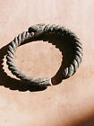 Genuine Antique Ancient Roman Celtic snake Bronze Bracelet Circa 100 AD - 300 AD