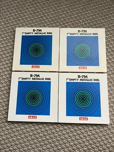 AKAI R-7M Empty Tape Metal Reel (7,5', 18cm) (Unused, factory original product) - Picture 1 of 24