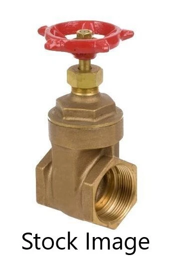 Premium quality Bronze Gate Valve 2" NPT Thread  150 psi SWP / 300 psi WOG New - Image 1 of 1