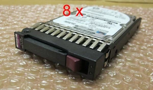 8 x HP 2.5" SAS 15K 72GB, Dual Port, DP - Hot-Plug Hard Drive, HDD - 512743-001 - Picture 1 of 1