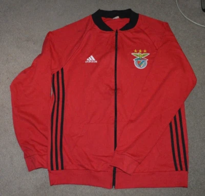 Vtg SL Benfica adidas Full Zip Sweatshirt Jacket M/L - Image 1 of 4