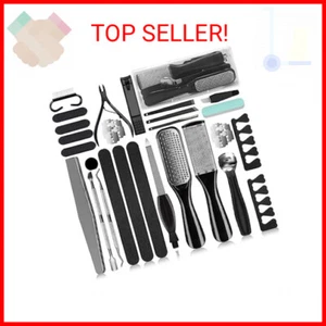 36 in 1 Pedicure Kit, Professional Pedicure Tools Foot Rasp Foot Dead Skin Remov - Picture 1 of 2