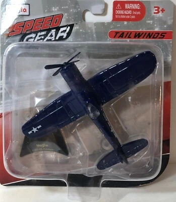 2012 Maisto Tail Winds Series I Die-cast F4U-1D Corsair Speed Gear Rare - Image 1 of 2