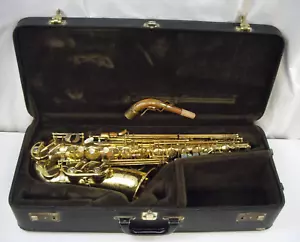 YANAGISAWA JAPAN MODEL 990-U PROFESSIONAL Eb ALTO SAXOPHONE LACQUERED BRASS NICE - Picture 1 of 15