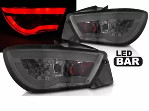 LED REAR TAIL LIGHTS SMOKE for SEAT IBIZA 6J 3D 06.2008 2009 2010 2011 2012 - Picture 1 of 5