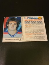 JETS DALE HAWERCHUK 1983-84 ESSO HOCKEY STARS TV CASH GAME CARD