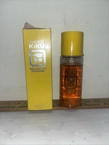 Rare Vtg Faberge Kiku Splash On Cologne 6 Oz IOB 90% - Picture 1 of 9