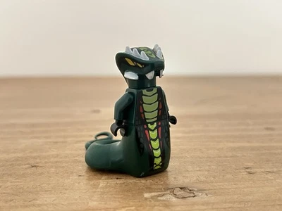Lego Ninjago Acidicus Snake General Minifigure njo066 From Set 9450 Green - Image 1 of 3