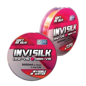 Asso Nylon Invisilk - Fluo Pink - (150m/300m/3000m) - Imagen 1 de 25
