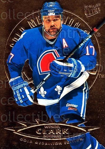 1995-96 Ultra Gold #129 Wendel Clark - Image 1 of 1