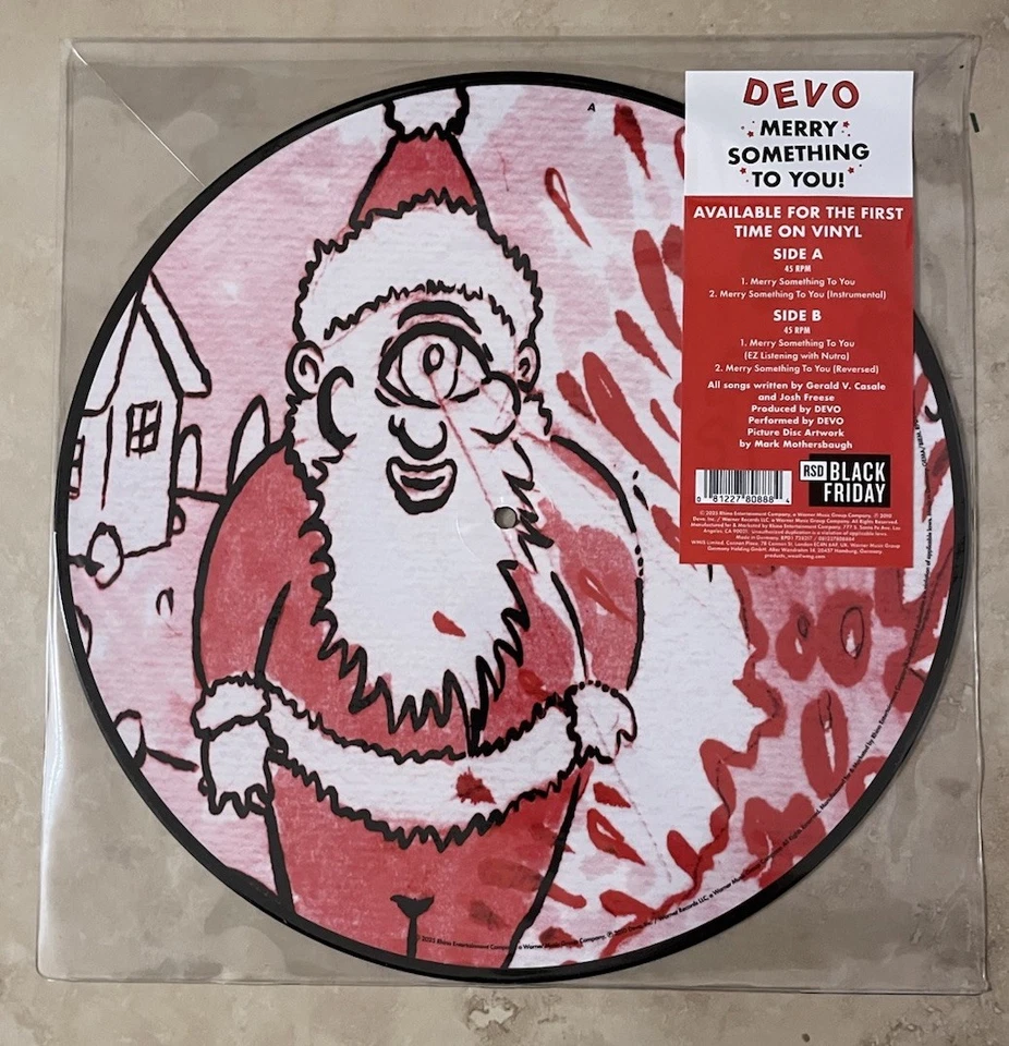 Devo - Merry Something To You! - RSD Black Friday Record Store Day Picture Vinyl - Image 1 of 1