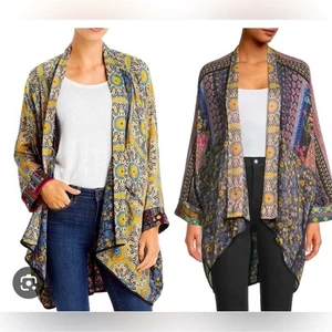 Johnny Was Wende Arcia Felix Boho Kimono Jacke Größe L - Bild 1 von 9
