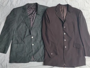 Lote de 2 PIEZAS Abrigo de Diseñador para Hombre - Versace Classic V2 y Aquascutum of London - Imagen 1 de 15