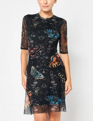 Желательное женское платье размер XS бабочка печать 20WWVKXE - Изображение 1 из 4