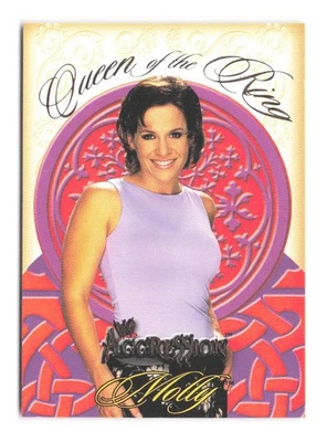2003 Fleer WWE Aggression Molly Holly Queens of the Ring 5 QR Insert WWF - Image 1 of 2