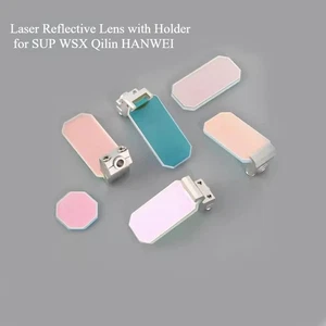 Laser Reflective Lens with Holder for Handheld Welding Gun SUP WSX Qilin HANWEI - Picture 1 of 29