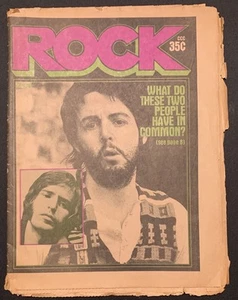 ROCK 12/70 Beach Boys PAUL McCARTNEY Van Morrison PATTI SMITH Lester Bangs VU - Imagen 1 de 8